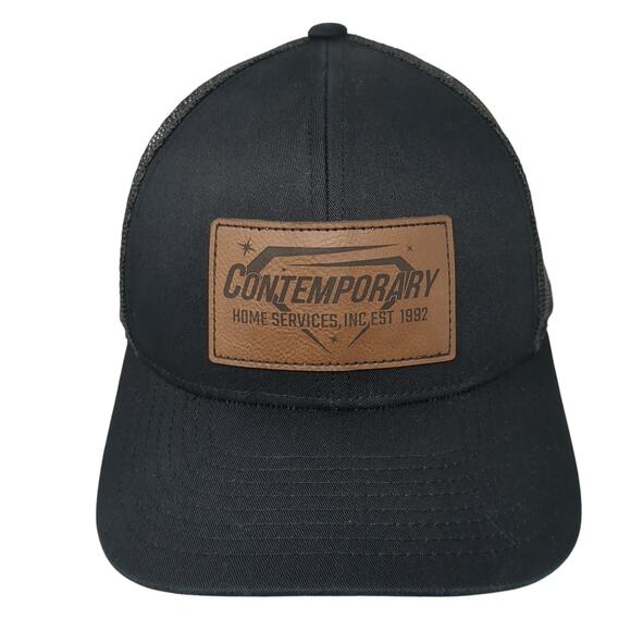 Contemporary Home Services Inc Est 1992 Trucker Hat Black OS Pacific Headwear - Picture 1 of 10
